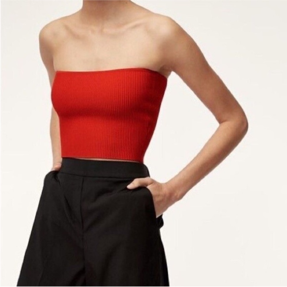 BABATON Sculpt Knit Tube Top